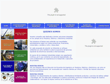 Tablet Screenshot of controlmecatronico.com